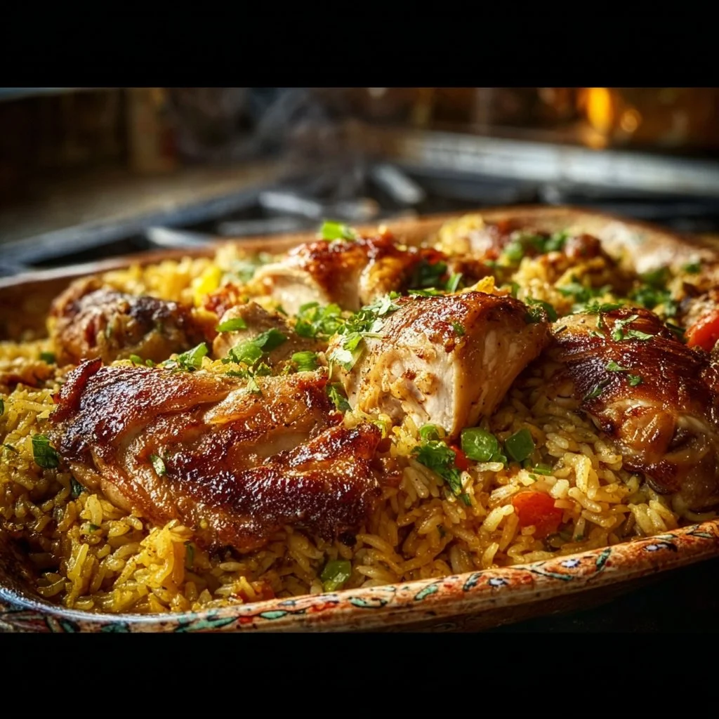 Caribbean Chicken and Rice