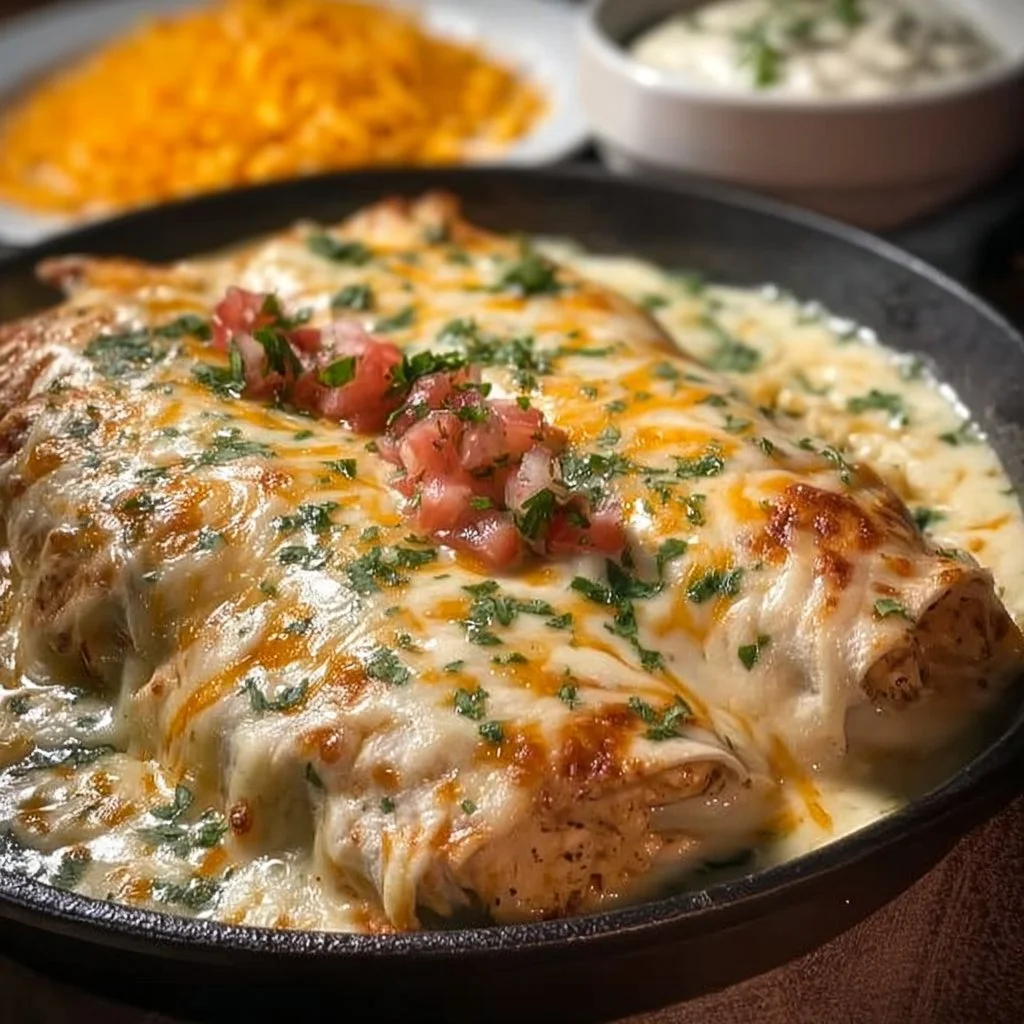 Cheese Chicken Enchiladas