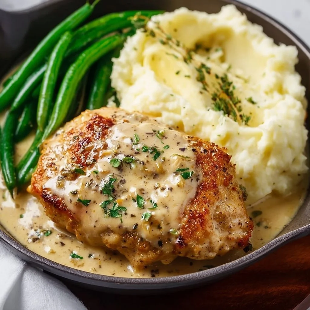 Chicken in White Wine Sauce