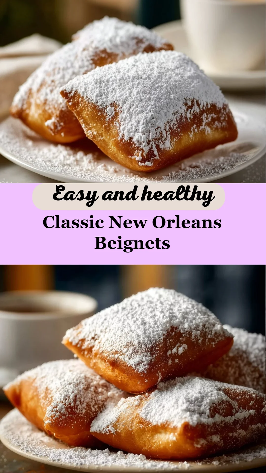 Classic New Orleans Beignets