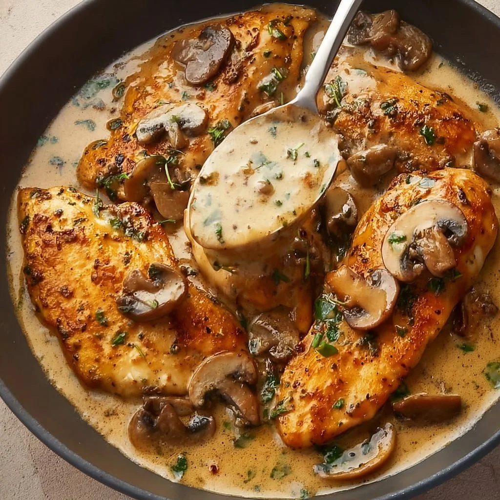 Creamy Mushroom Chicken
