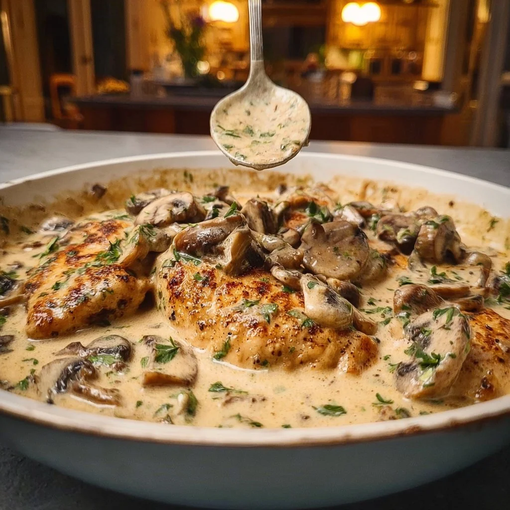Creamy Mushroom Chicken