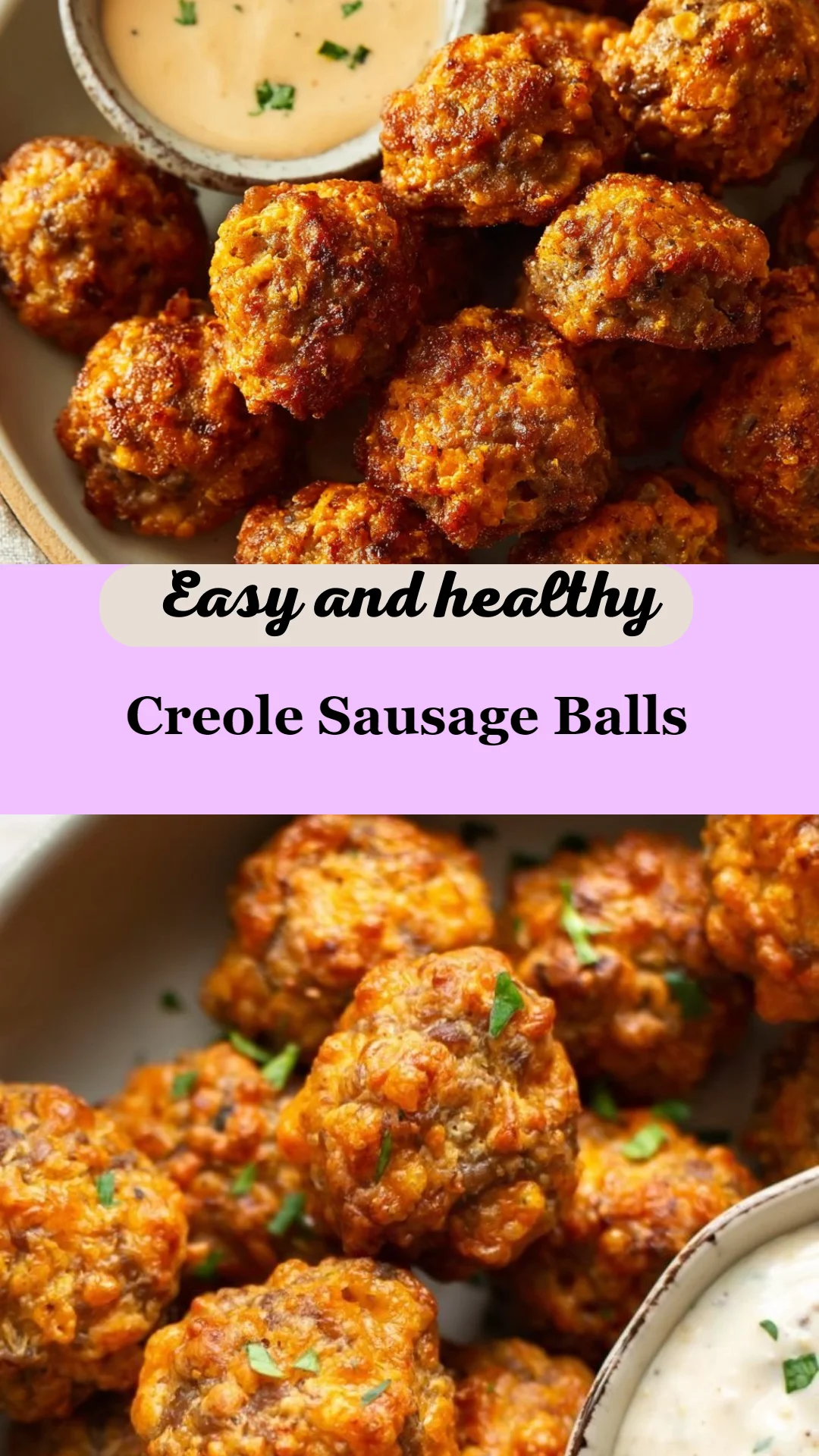 Creole Sausage Balls