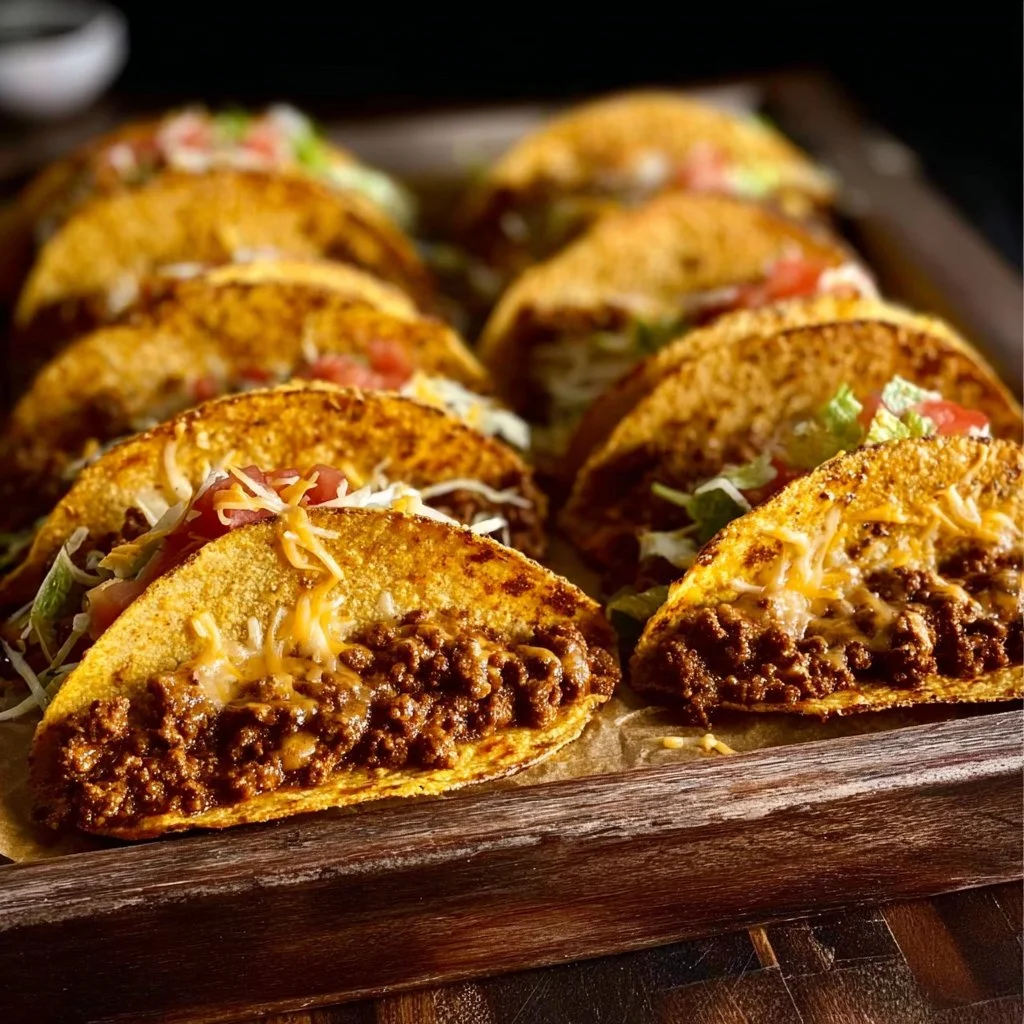 Crispy Ground Beef Tacos