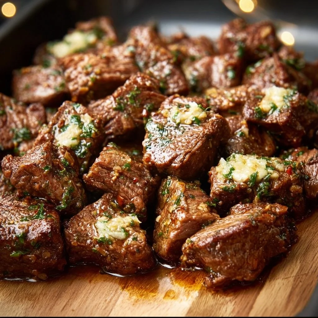 Garlic Butter Steak Bites