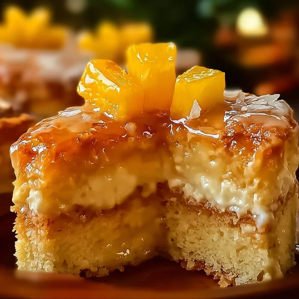Juicy Pineapple Heaven Cake