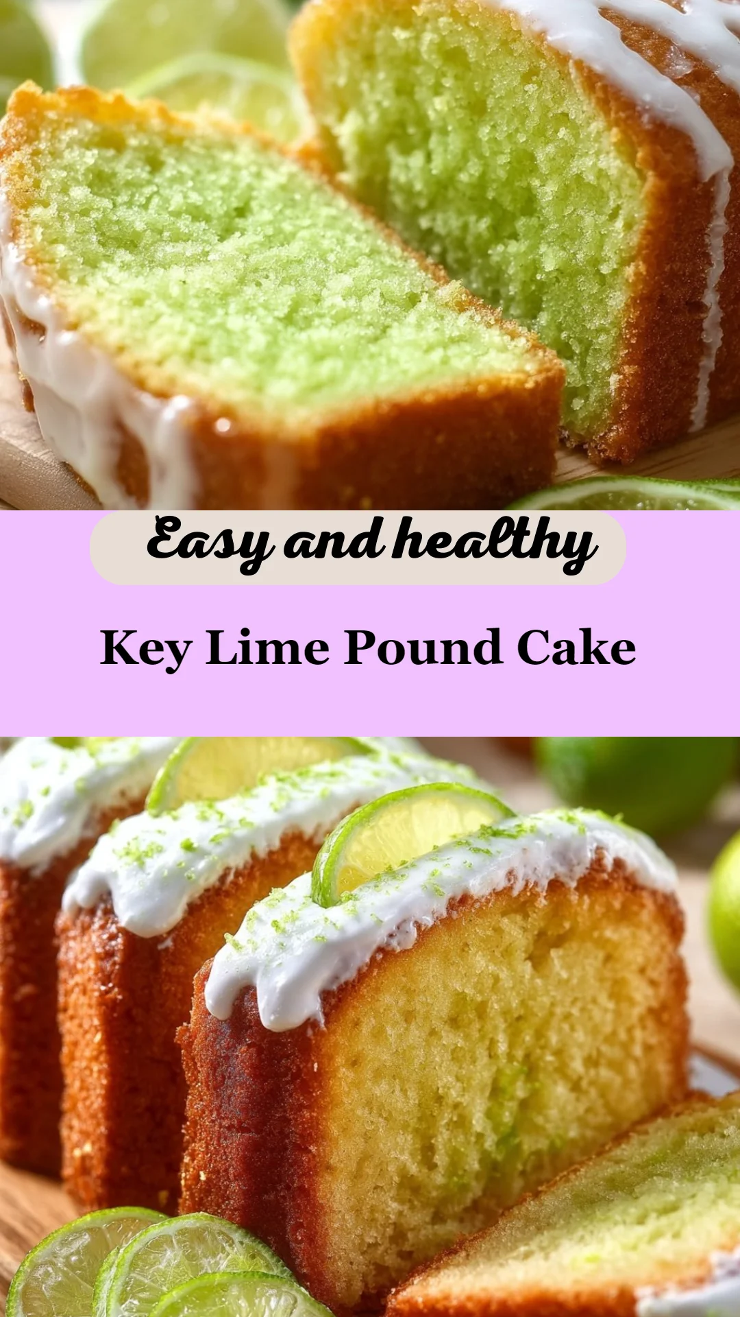 Key Lime Pound Cake