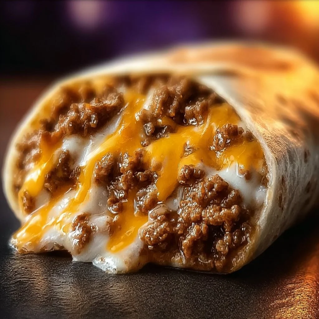 Loaded Taco Bell Beefy Melt Burrito
