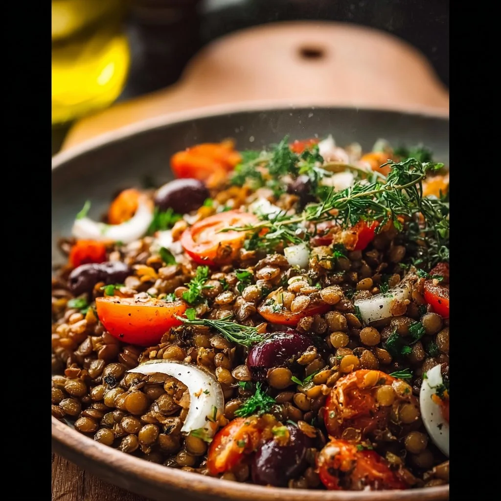 Mediterranean Lentil Salad