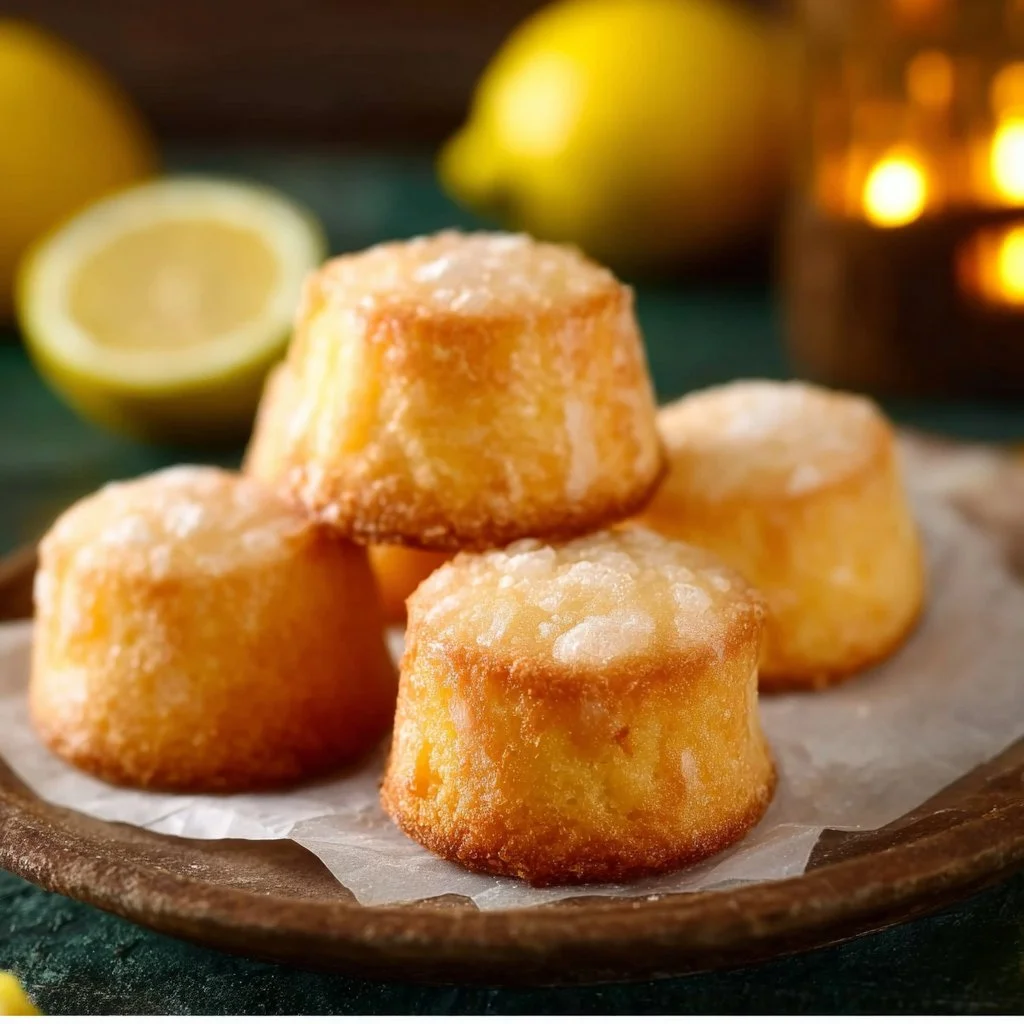 Mini Lemon Drop Cakes