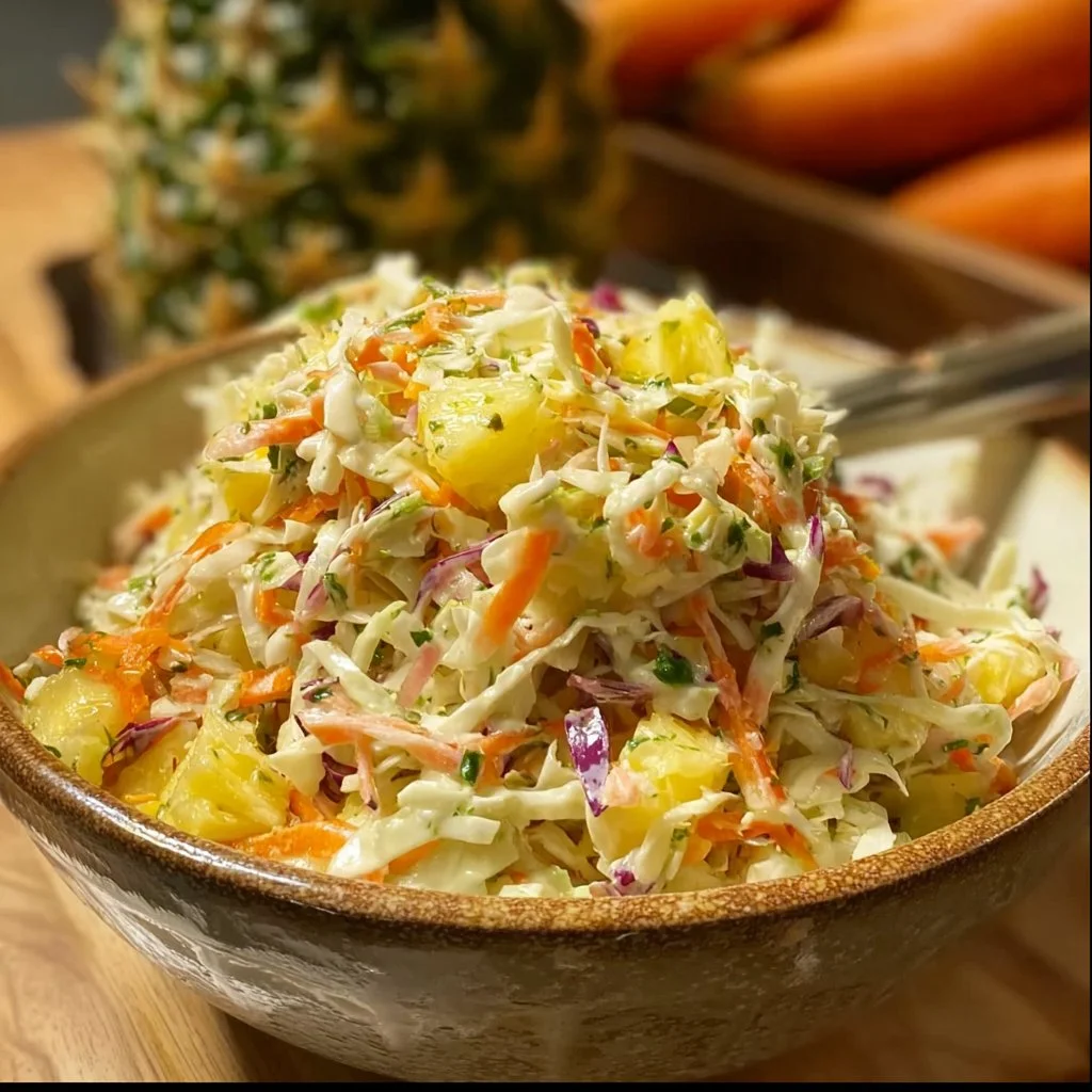 Pineapple Coleslaw Recipe