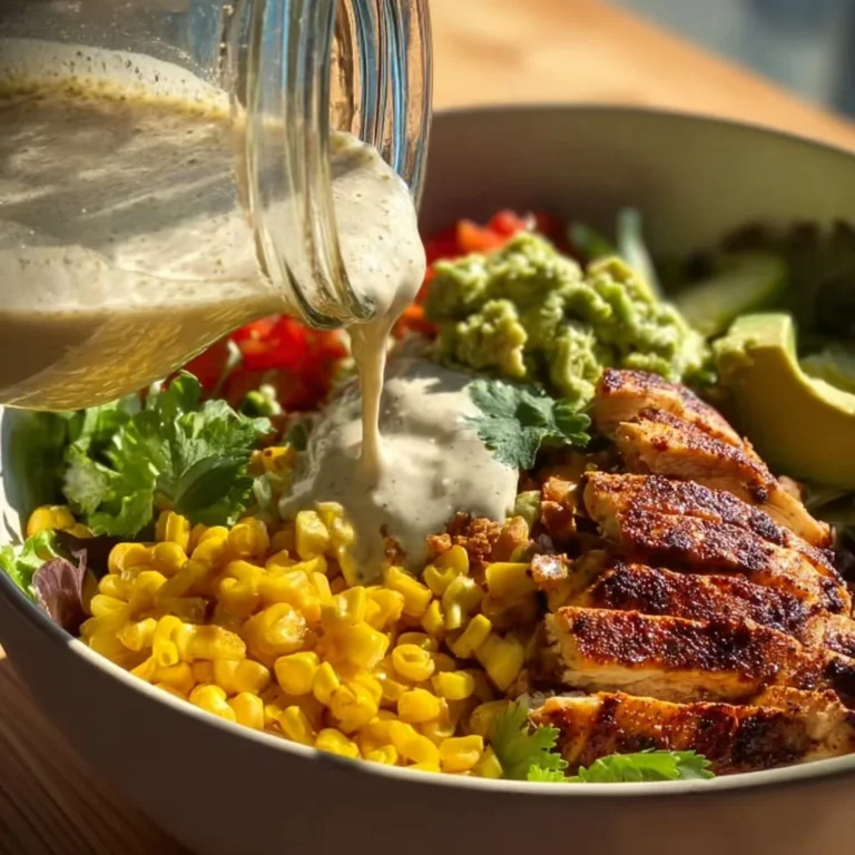 Delicious Santa Fe Salad with colorful vegetables and fresh toppings