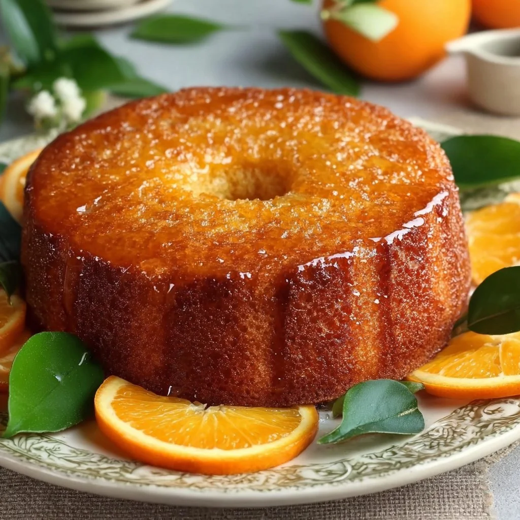 Sicilian Whole Orange Cake