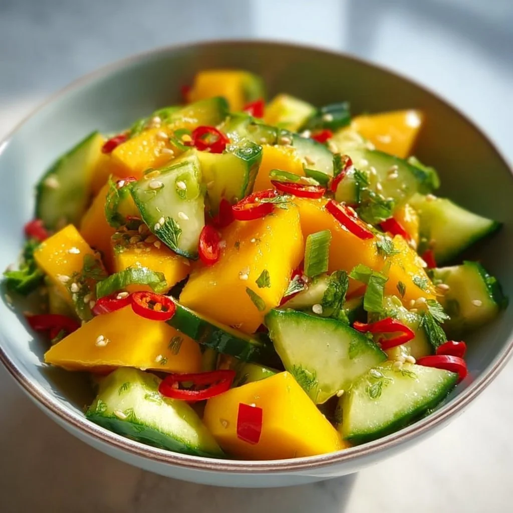 Thai Mango Cucumber Salad